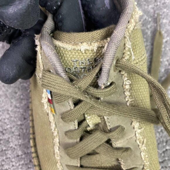 The North Face Hayden Canvas Lace Up Shoes Men's 10 Tan Cork Olive - Picture 10 of 12